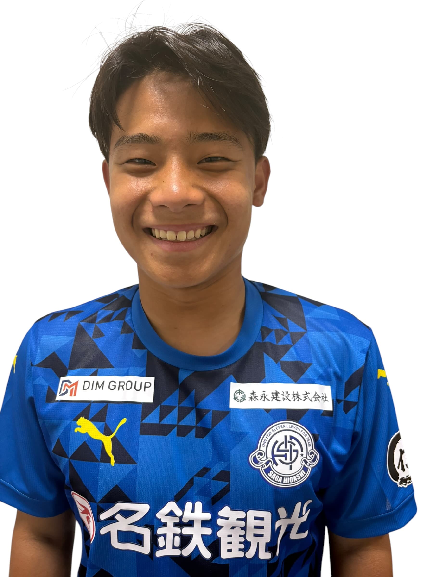 選手 松富 虎白(DF) 2年