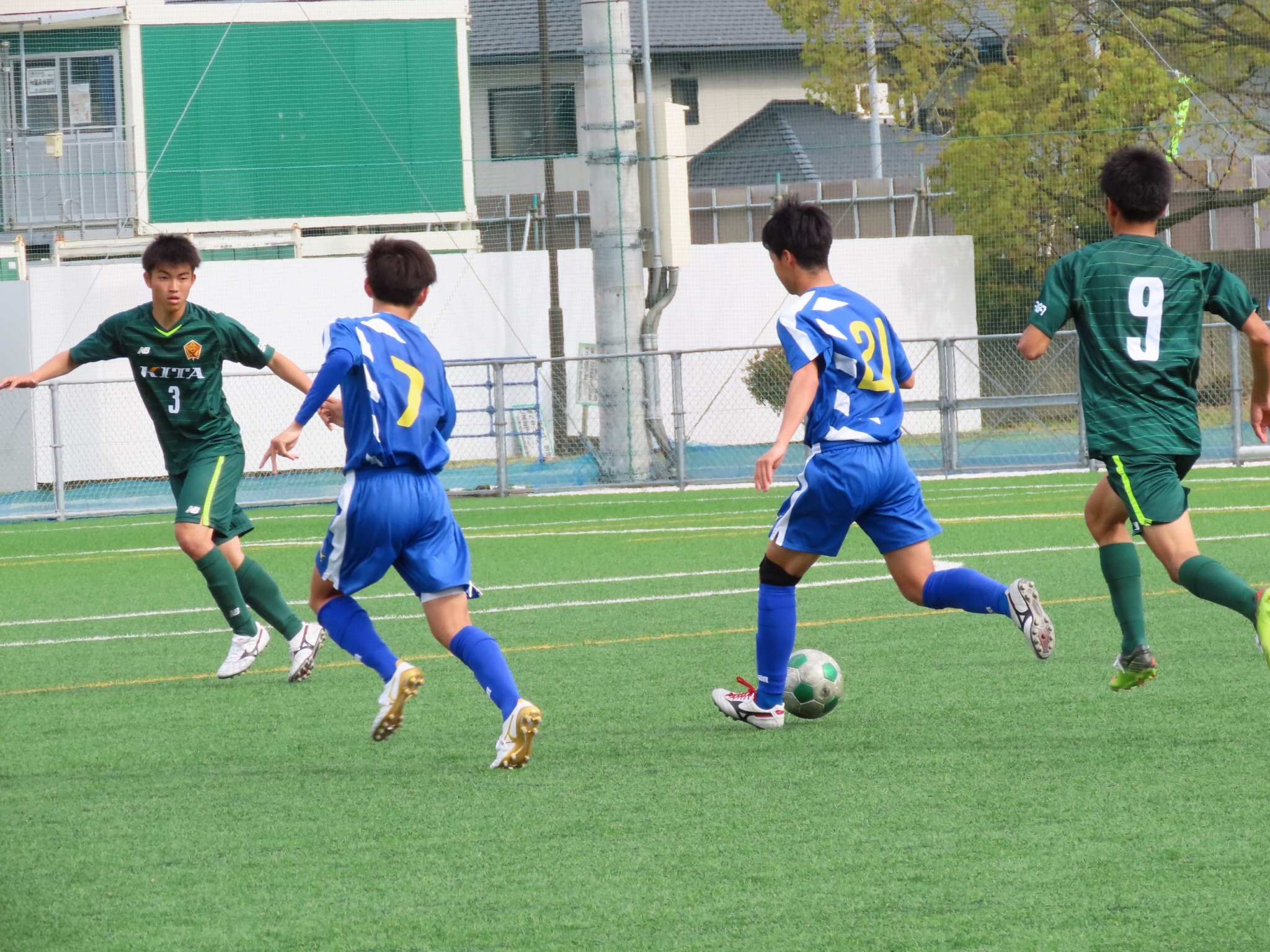 佐賀北高校と練習試合を行いました 佐賀東高校サッカー部公式hp